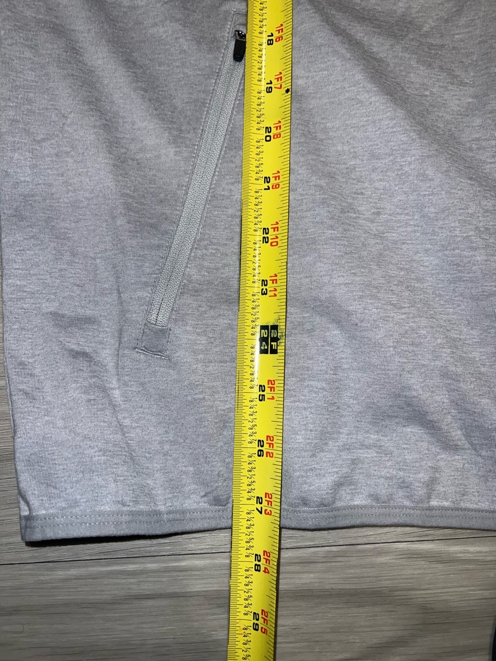 New Vuori Men’s Sunday Element Gray Jacket size XL - Picture 6 of 6